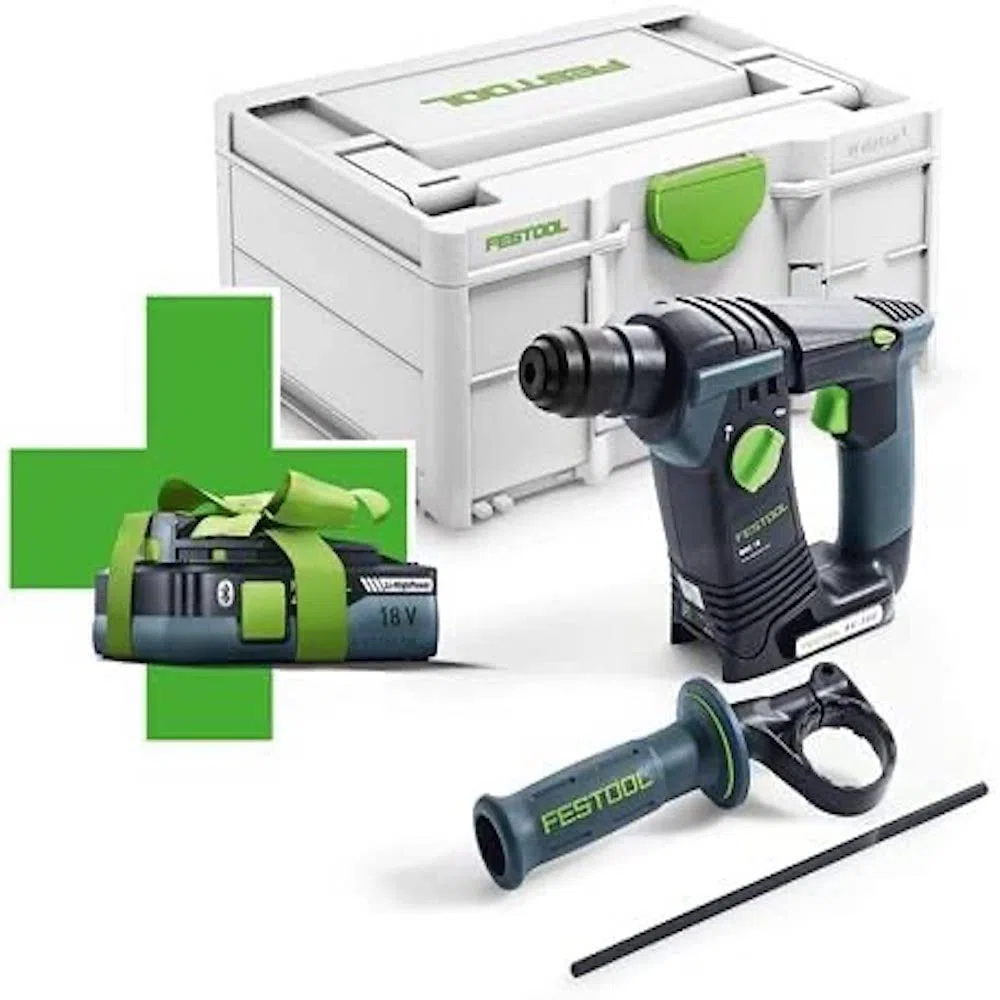 Festool Perforateur sans fil BHC 18 - SDS-Plus, 18 V, SYS3 M 187
