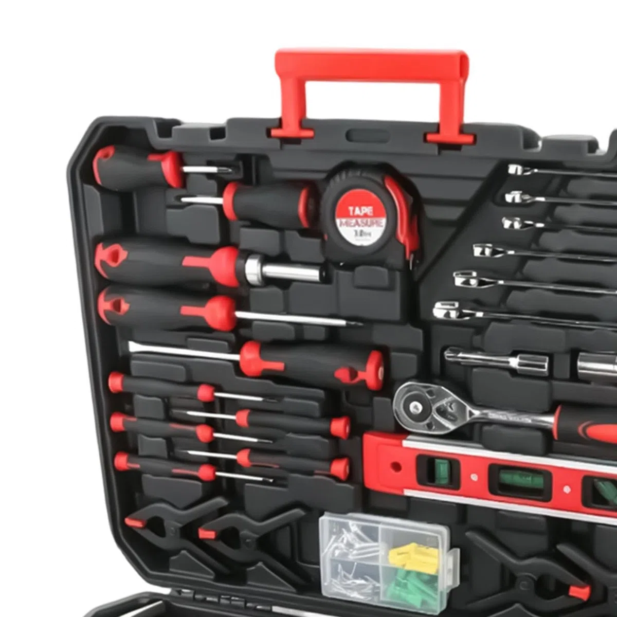 Kit de Outils Ménager Coffret Multifonction de Réparation Portable