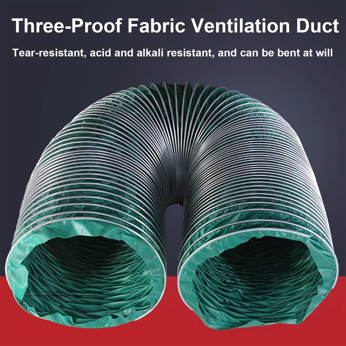 Tuyau flexible en PVC résistant à la chaleur pour sèche-linge, climatisation, hotte, ventilateur, ventilation de serre