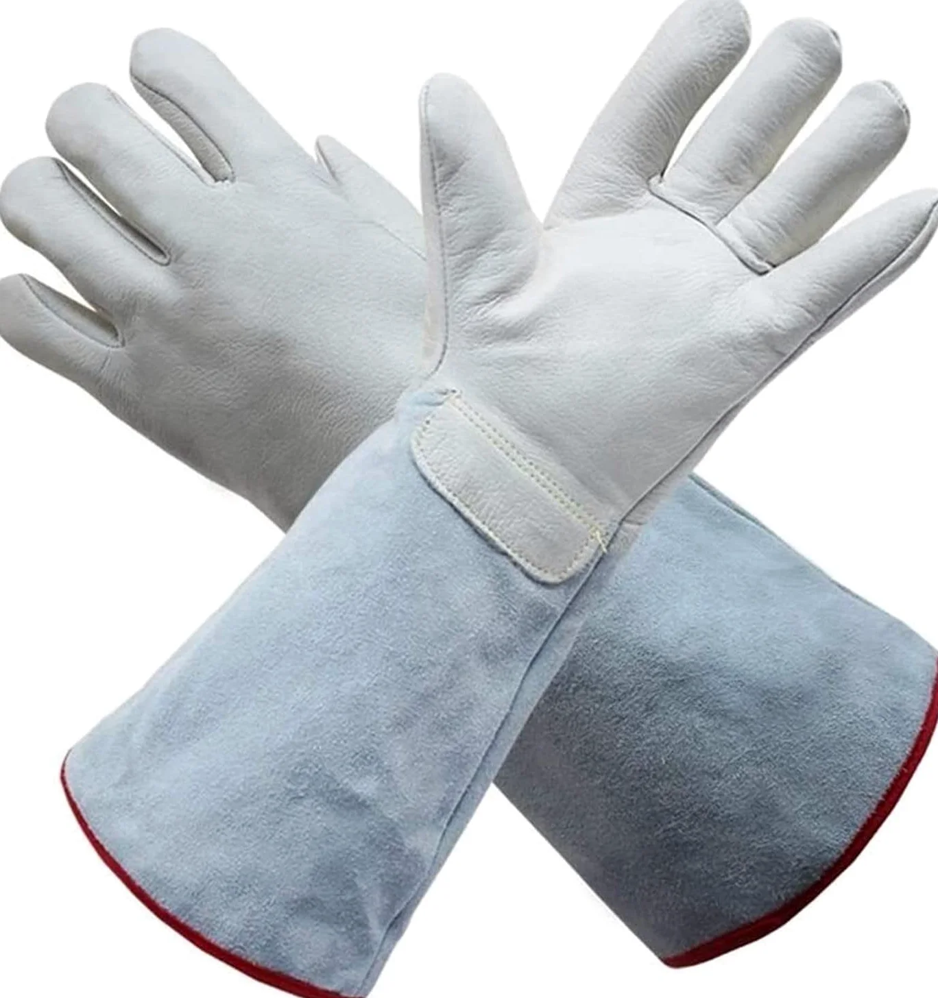 Gants résistants à la chaleur/au feu ， Gants de jardinage ， Gants de travail, Gants de soudage Gants résistants à la chaleur et au feu Gants en cuir à l'azote liquide résistant aux basses températures